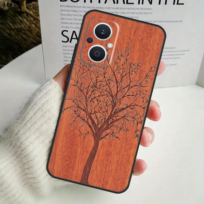 

Чехол для телефона с принтом под натуральное бамбуковое дерево для OPPO Reno 8 7 Lite 8T 11 12 13 14 14F 10 Pro OPPO Find X8 X6 X5 X9 Pro OPPO Reno8 Lite