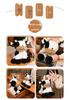 Black & White Cow Bean Plush Toy Doll – Children's Activity Gift