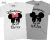 Custom Disneyland Family Matching Group T-shirt Mickey Minnie Personalised Name