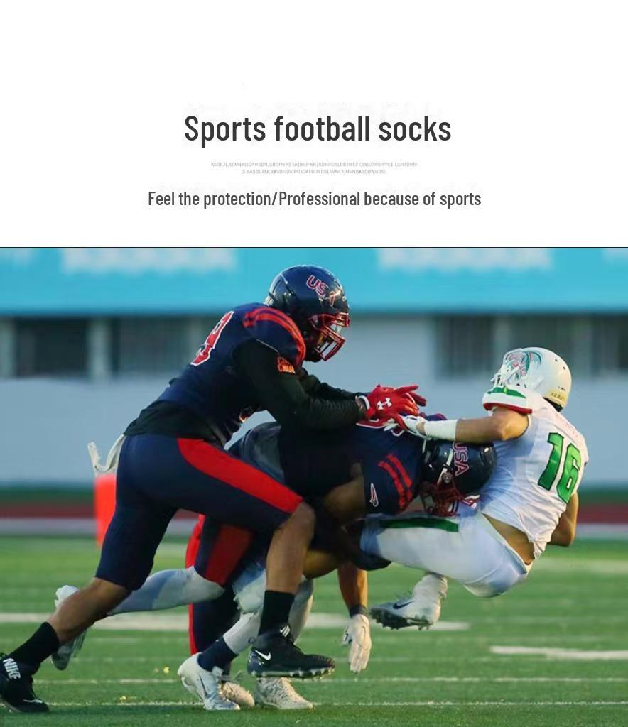 NFL Frottee-Socken mit langem Flor für Erwachsene