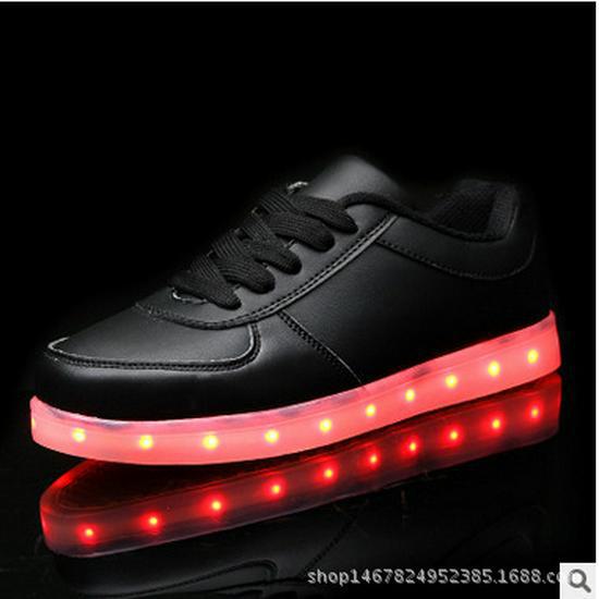 2024 Spring-Summer LED Luminous Shoes for Men & Women – USB Charging Colorful Light-Up Casuals & Coconut Couple Footwear