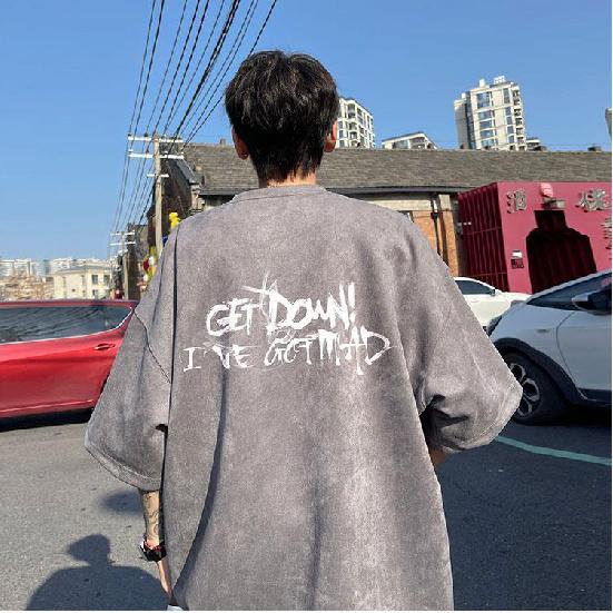 Short Sleeve t Men's Summer T-shirt2025New All-Matching Fashion Brand Trendy Casual Menswear Half Sleeve T T-shirt