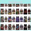 Dream Bbq Ena Pattern Childrens Backpack Lunch Bag Pen Case Set Gift Schoolbag