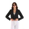 Women's Short Button-closed Blazer Jacket 245071 -
