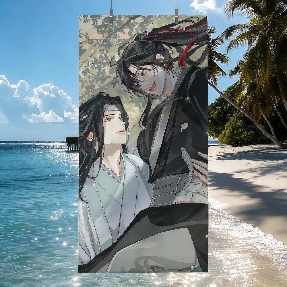 Grandmaster of Demonic Cultivation Towel Quick Drying Beach Towels Are Suitable For Swimming Pools Camping Yoga And The Gym