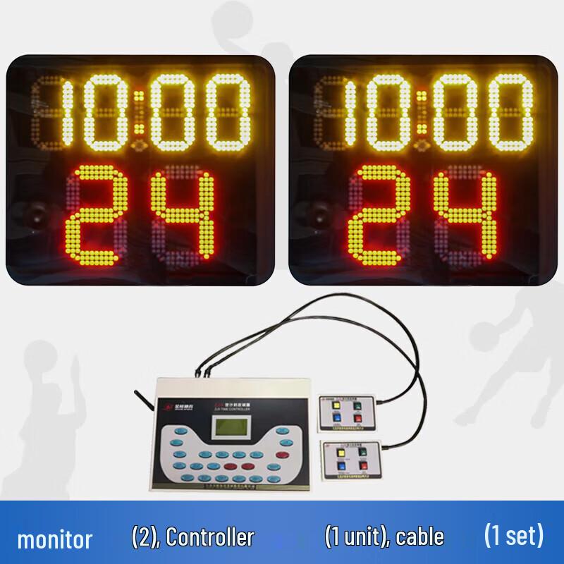 Jinling Indoor Basketball Scoreboard with 24-Second Shot Clock