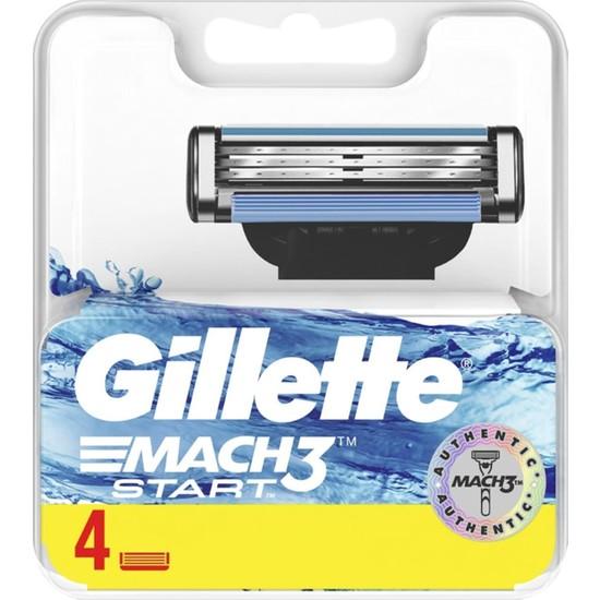 

Набор запасных бритв Gillette Mach3 Start из 4 шт.