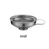 Gold Stainless Steel Wide Mouth Funnel for Jam, Beans, and Pickles