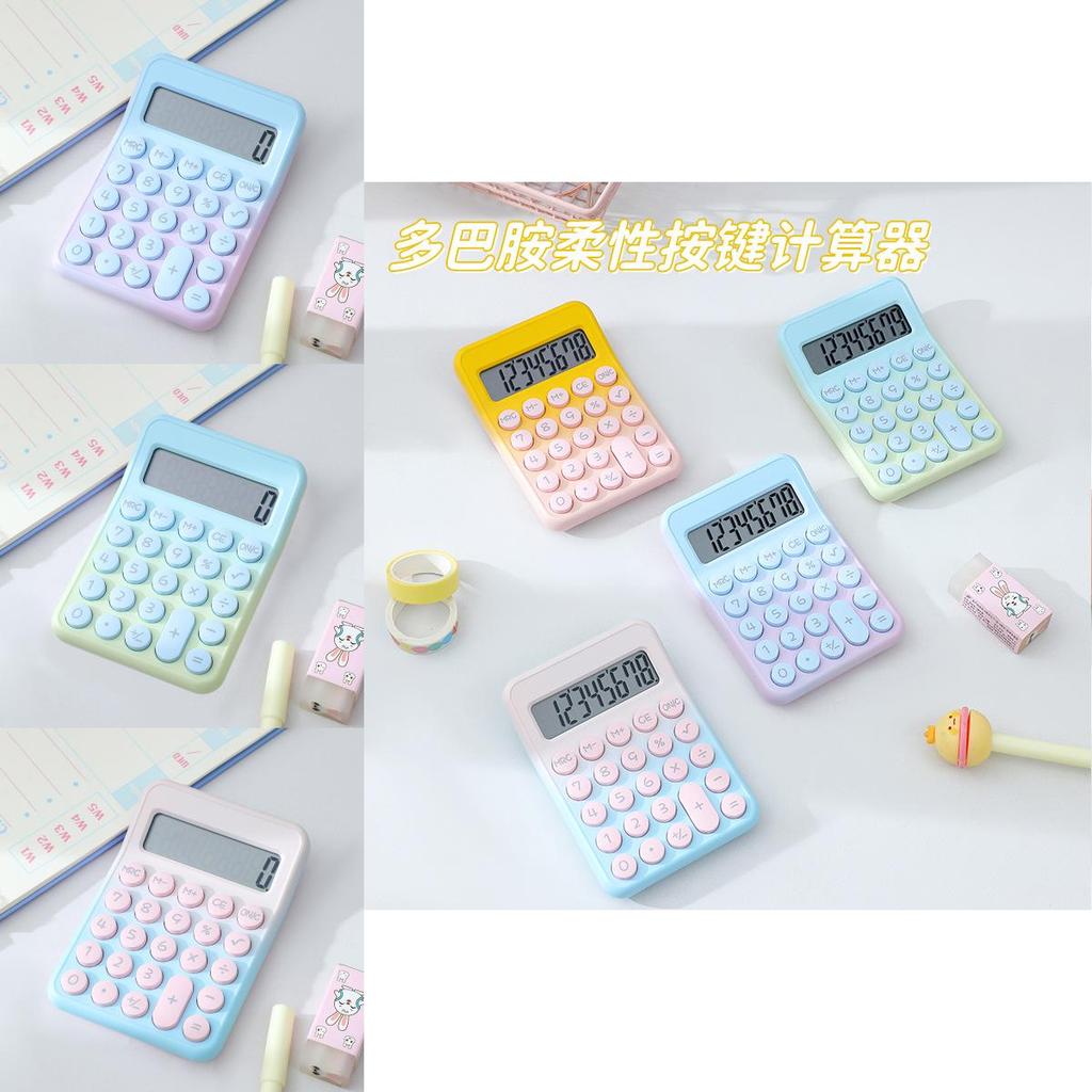 Stylish High-performance 8 Digit Portable Calculator Perfect For Office And School Use