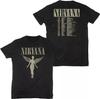 26 Nirvana 1993 In Utero Camiseta de Gira por Ambos Lados Camiseta Nirvana Todas las Tallas S-5XL Camiseta Unisex
