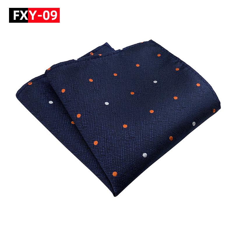 Men's Polka Dot Pocket Square Handkerchief - Stylish Suit Accessory