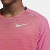 Nike TechKnit Future Fast Pink Men's Running Short Sleeve T-Shirt CU6057-551