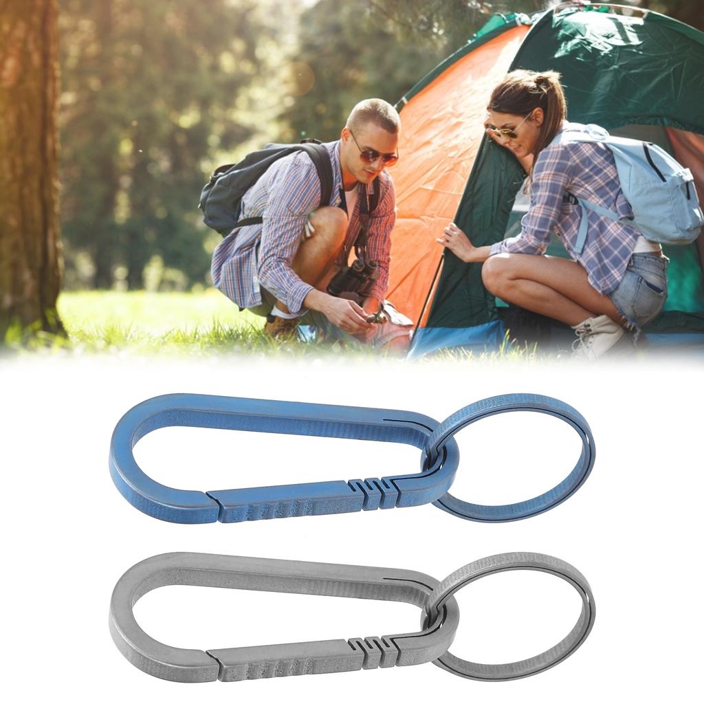 Cheap Titanium Alloy Keychain Key Holder Quick Release Keychain