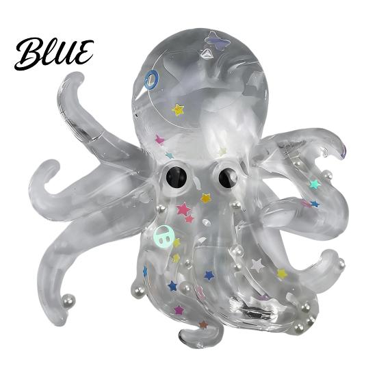 Stress Relief Gift for Adults Realistic Octopus Squeeze Toy Soft Slow-Rising Fidget Decompression Cute TPR Gadget Kids Portable Reliever