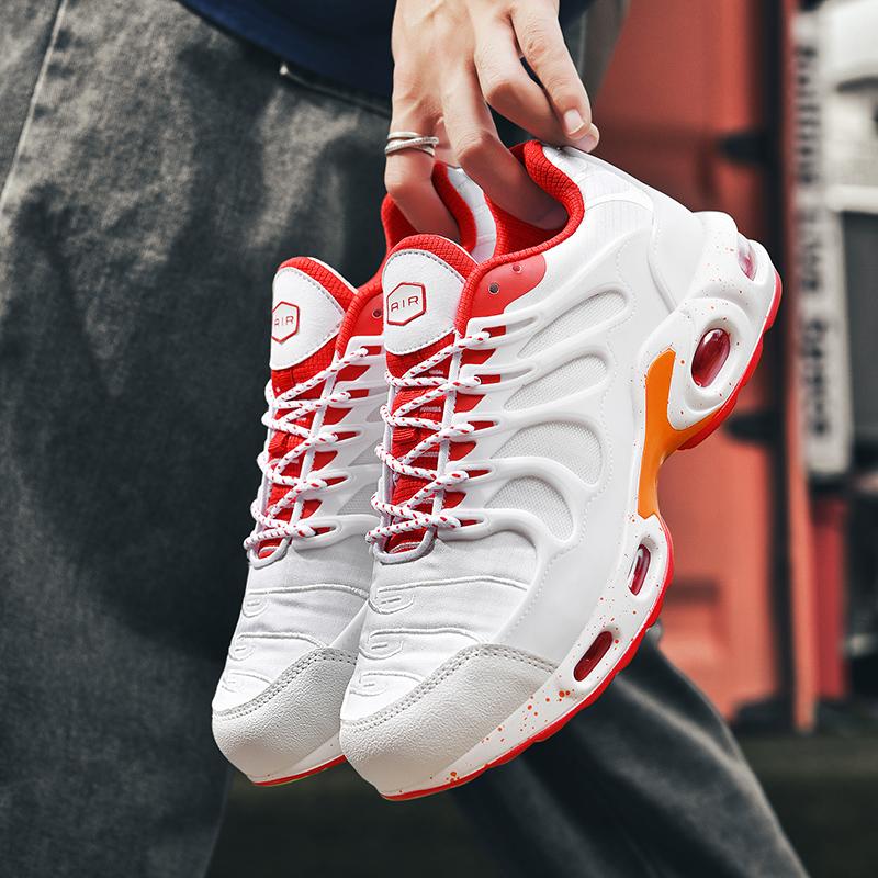 MCTIN - Zapatillas deportivas de malla para mujer, transpirables, para correr y caminar al aire libre