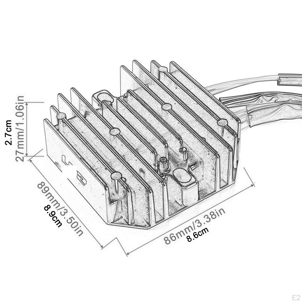 Motorcycle Voltage Regulator ,Motorcycle Accessories Repair Easy to Install Sturdy Professional