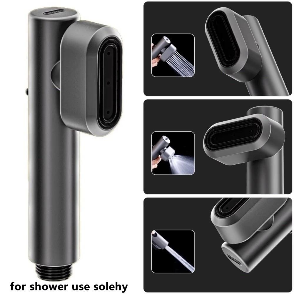Handheld Sprayer Nozzle High Pressure Shattaf Douche Kit Portable Shower Head Bathroom Accessories