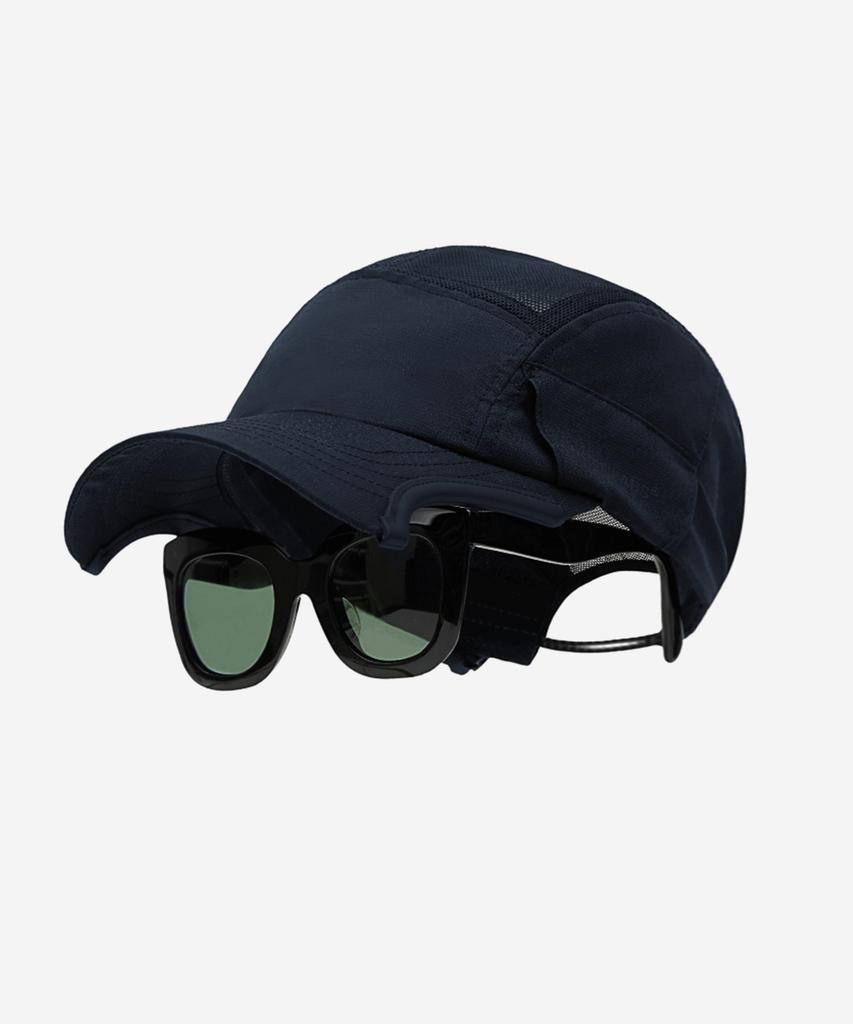 NODE LABS Dev:5 Sunglasses Double Cut Mesh Ball Cap_Navy