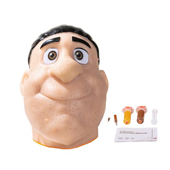 

Игрушка для снятия стресса, лопание прыщей, с запасной головой манекена, лопание акне, очищающая игрушка-непоседа, симулятор лица, удаление черных точек с носа, сенсорная игрушка