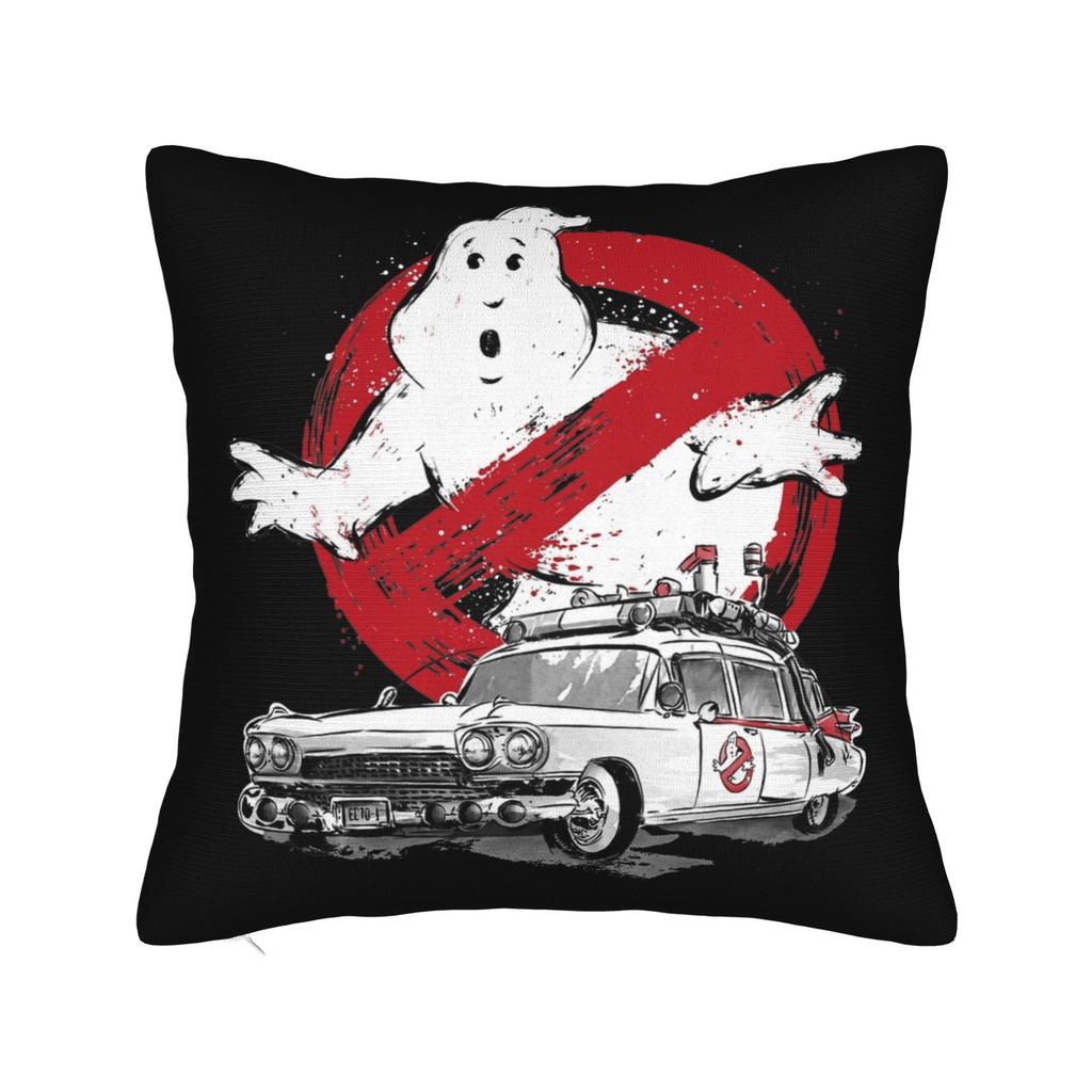 Ghostbusteres Movie Pillowcases Merch Printing Cushion Cover Throw Pillow Cover Bedroom Decoration Zippered Multi-Size