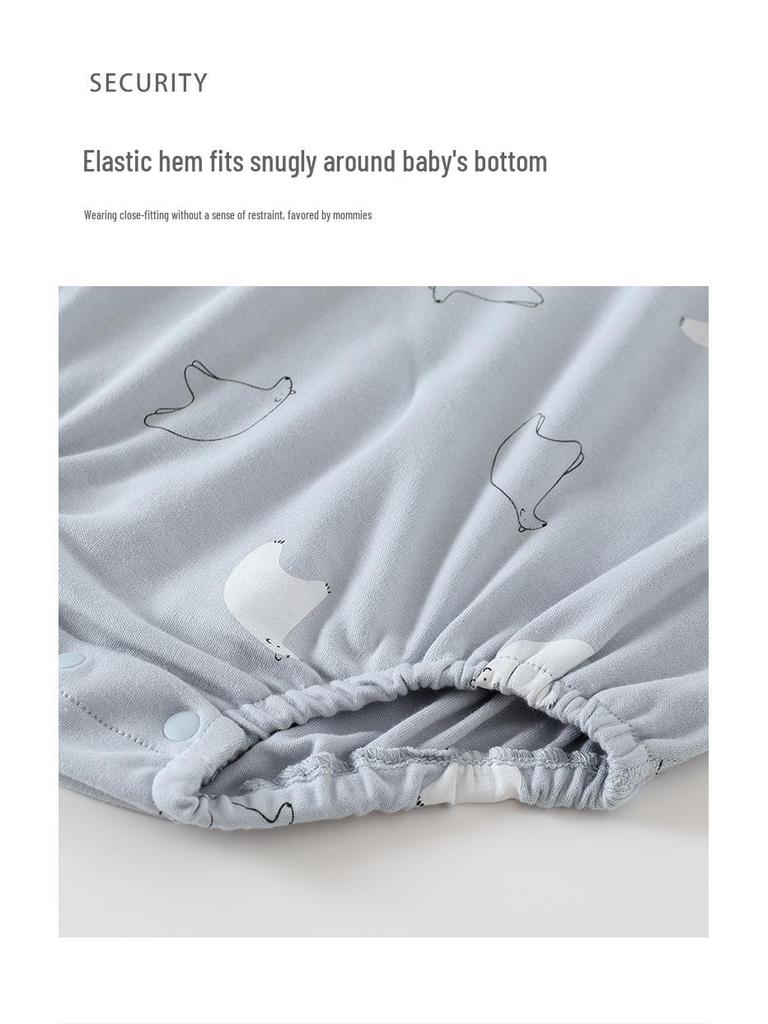 Neugeborenen Modal Baumwolle Baby Body - Frühling/Herbst Homewear & Klimaanzug