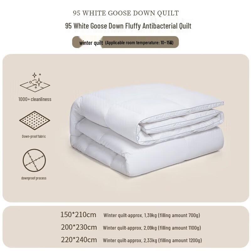 

Atour Planet 95% White Goose Down Quilt