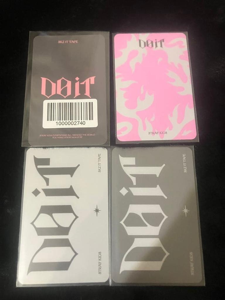 [USED] StrayKids doit platform enclosed FANS ithan trading card