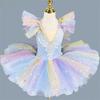 Sequin Kids Ballet Dress Modern Performance Clothes Fashion Dance Costumes Children