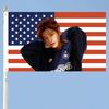 Sungmin Kpop  American flag USA Banner Poster Tapestry Aesthetic Room Wall Art Decor High Quality Bedroom Background Decorations