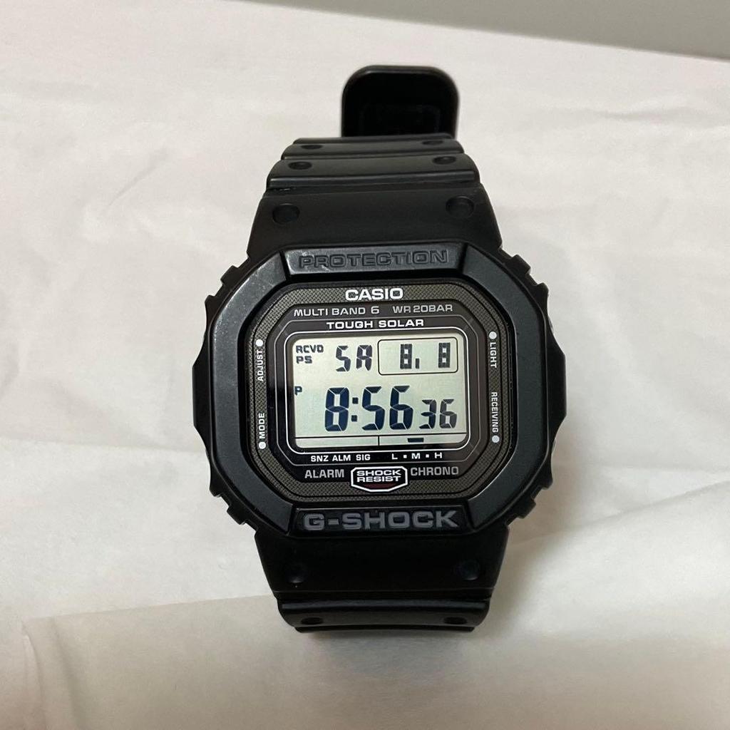 Used CASIO G-SHOCK GW-5000 Radio Solar
