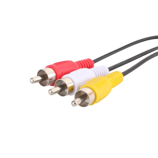DOONJIEY USB 2.0 A Female To 3 RCA Male Audio Video AV Adapter Cable for PC TV