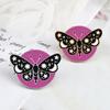 Retro Butterfly Moth Enamel Pin Star And Moon Insect Brooch Purple Backpack Badge Animal Jewelry Gifts For Women Girls Wholesale