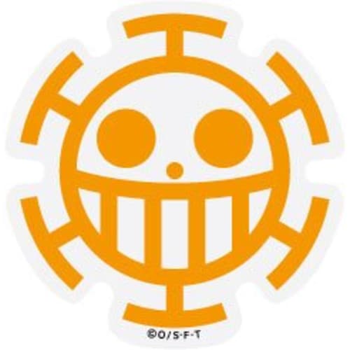 OPS-81 Law Pirate Flag ONE PIECE X Panson Works Collaboration Sticker Mini Sticker One Piece Official Merchandise