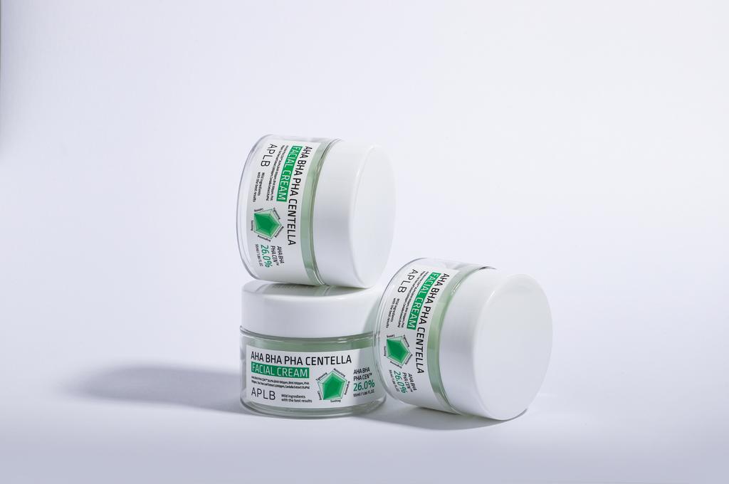 Aplb Aha Bha Pha Centella Facial Cream 55Ml