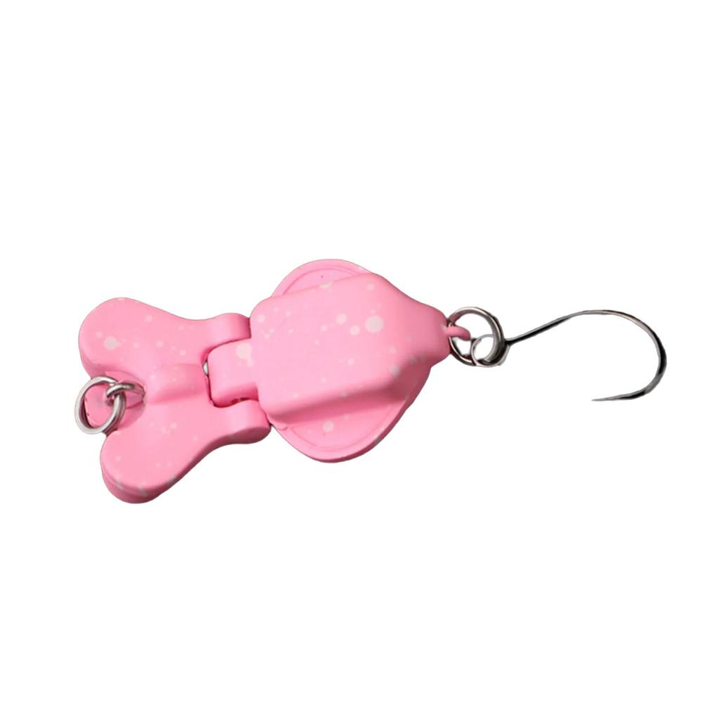 2-teilige Angelköder Harter Swimbait Jigging Meeresangelköder Kleiner Angelköder Einzelhaken Meeresangelzubehör