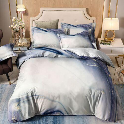 

3D мраморный пододеяльник, комплект постельного белья, одинарный двойной пододеяльник King, наволочки Single 135x200cm