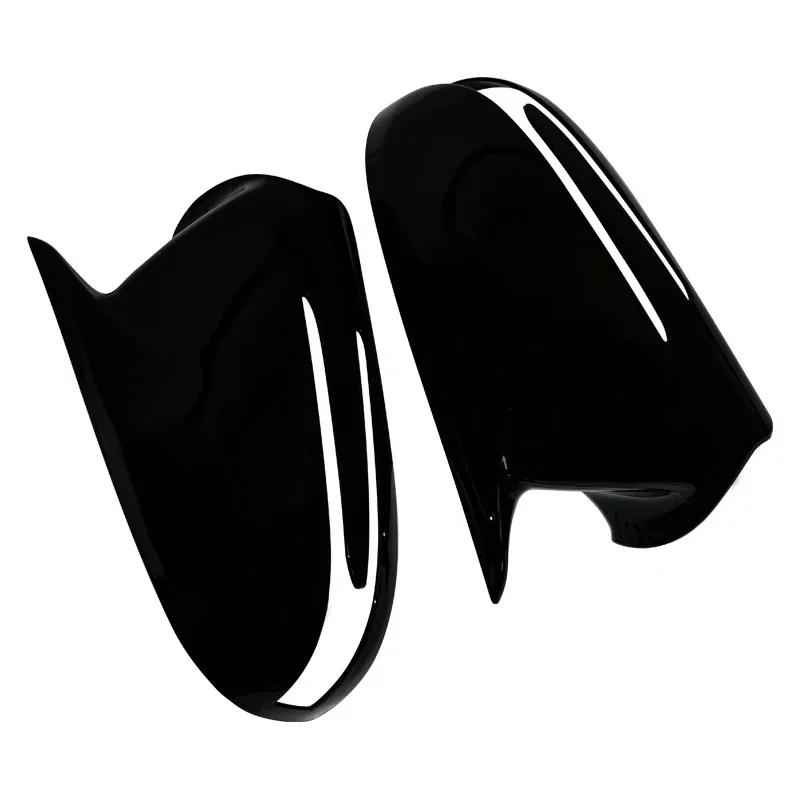 Exterior Rearview Mirror Cover Cap Gloss Black Left Right For Mercedes Benz CLS C219 W219 CLS280 300 320 350 2009-2011