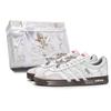 VL COURT 2.0 Little Fairy Resistenti all'abrasione Scarpe da Skateboard Basse Unisex Bianco Rosa HQ1802(TeamM-S-BOX)