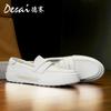 Desai Doudou Shoes Retro British Casual Shoes One Pedal Soft-Soled Lazy Leather Shoes Men