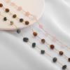 50CM/Bag Copper Handmade Stone Chain For DIY Handmade Jewelry