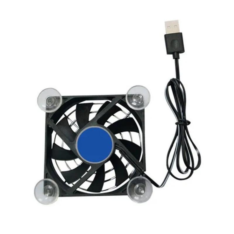 1PC Black USB Cooling Pad Controller Tablet Portable Fan Holder Phone Cooler Rapid Cooler Gadget Universal 5V