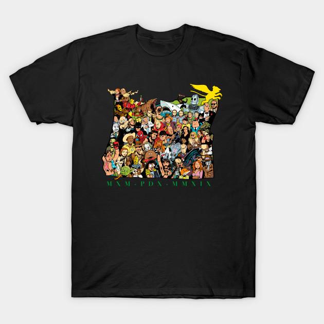 

Men Black Print T-shirt Mxm Pdx Mmxix No-Cut Transfer Paper Print Cotton Tshirt 4XL чорний
