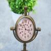 Tischuhr aus Messing, Schreibtischuhr, gravierte Uhr, Ruhestandsgeschenk, Einweihungsgeschenk