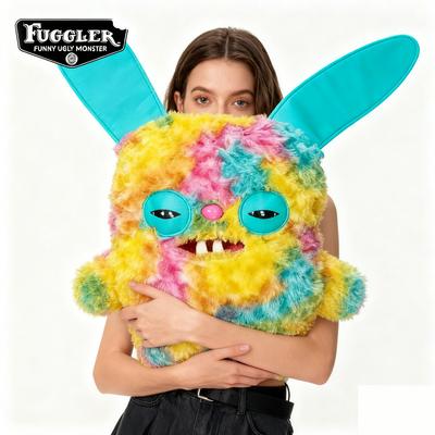 Fuggler 16palcová plyšová zvířátka s ošklivými zuby Kawaii Bigg plyšáci Polštáře Roztomilý plyš Halloweenská narozeninová panenka Dárky