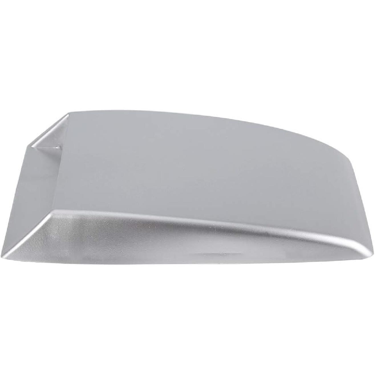 

Qiilu Универсальный автомобильный воздухозаборник, накладка на вентиляционное отверстие капота, наклейка, крышка, капот, серебристый