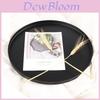 Modern Minimalist Stainless Steel Serving Plate For Hotel Coffee Tea Accessories