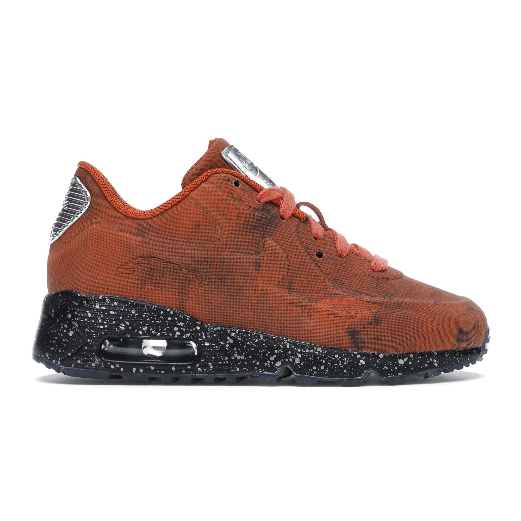 

Детские кроссовки Nike Air Max 90 BP QS Mars Landing Red Mars-Stone Magma-Orange CD6488-600