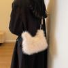 Shoulder Bag Women Soft Fluffy Crossbody Bag Faux Fur Luxury Handbag Winter Women's Bag 2025 Ladies Clutch Purse for Women