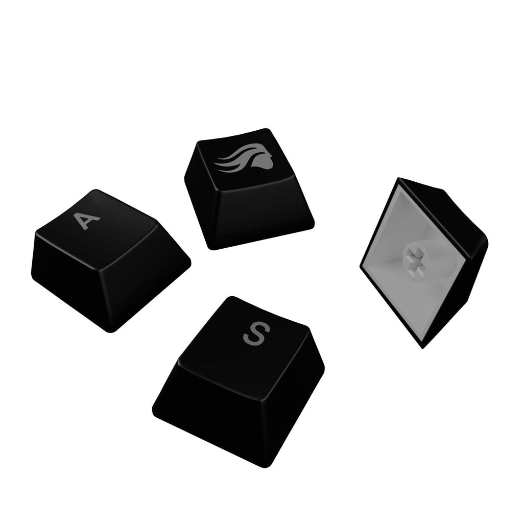 Glorious GPBT Backlit Keycaps Black - US - Retail GLO-KB-ACC-KC-GPBT-LIT-BLK-US KB0871