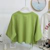 Drawstring Ruched Short Sleeve Tank Tops Tee Women Printing Casual Fashion Crop Top Ladies High Street Tank top Summer Cloth